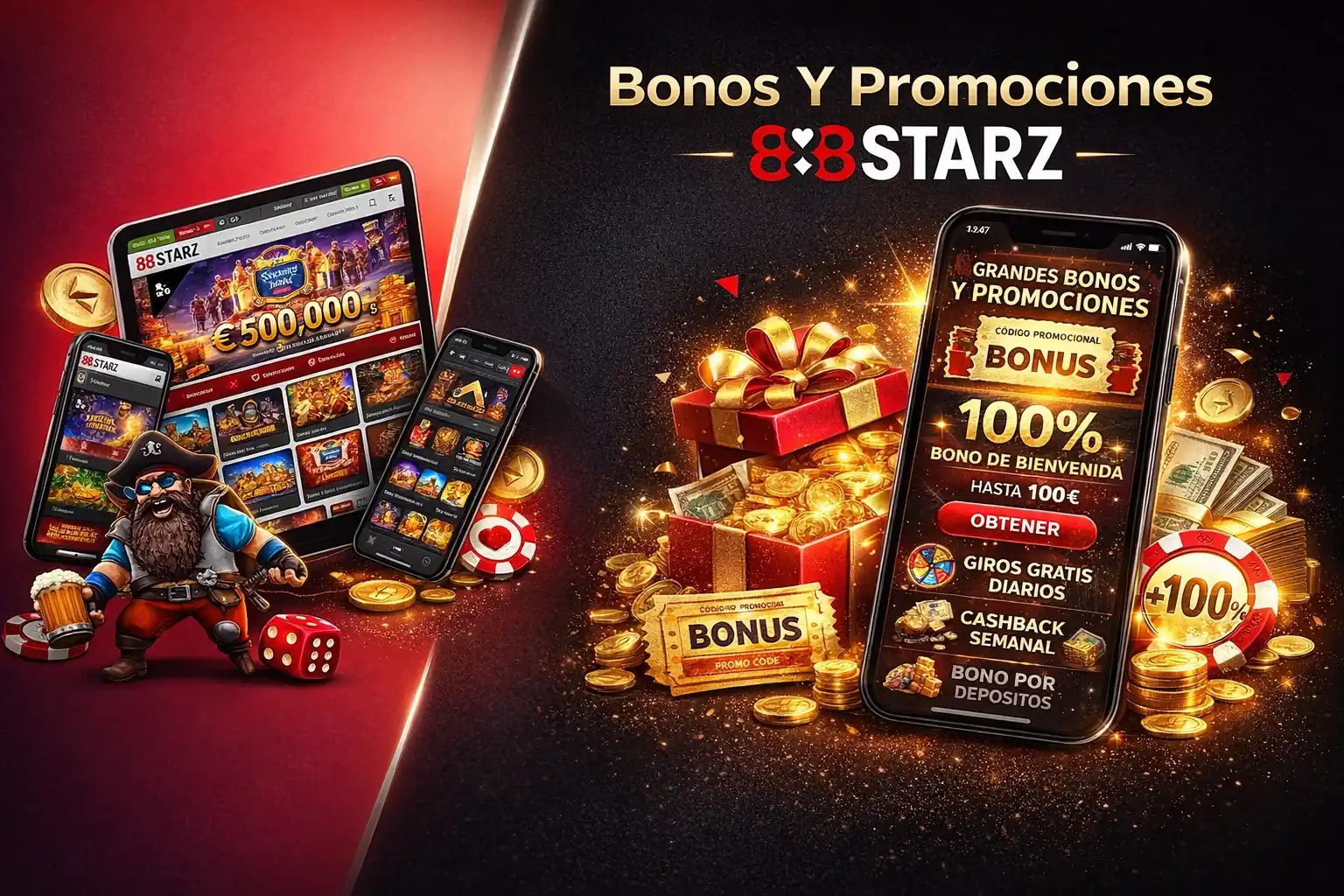 Ofertas de Bonos en 888Starz Casino